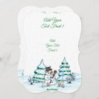 Feliz Natal! Neve com Cat e Puppy