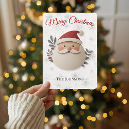 Convite Feliz Natal Papai Noel – Família Personalizada