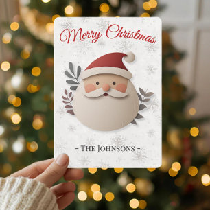 Convite Feliz Natal Papai Noel – Família Personalizada
