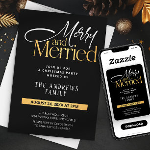 Convite Feliz Natal para Recém-Casados