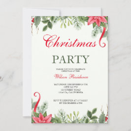 Convite Feliz Natal | Tipografia Vermelha