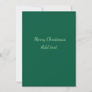 Convite Feliz Natal verde plano fundo solo feriado