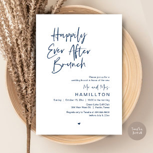 Convite Feliz para Sempre: Brunch na Manhã Seguinte