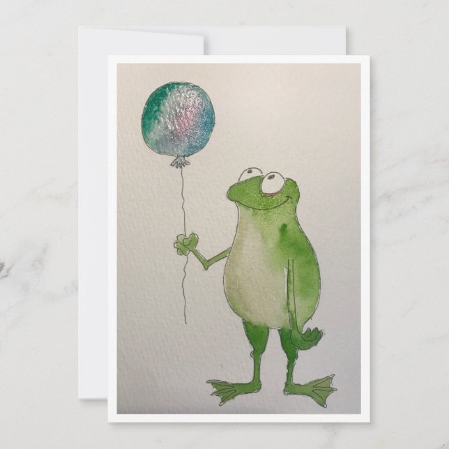 Convite Feliz para uma festa (Frente)