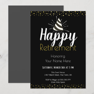 Convite Feliz Partido da Reforma Confetti