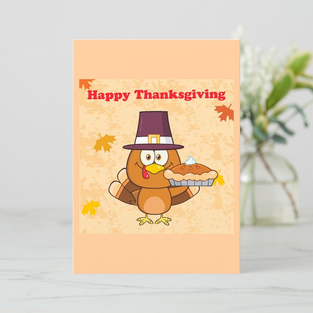 Convite Feliz Pie de Ação de Graças (Criador carregado)