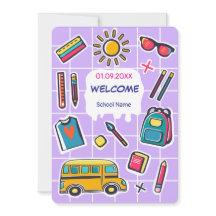 Feliz Primeiro Dia De Aula BEM-VINDOS