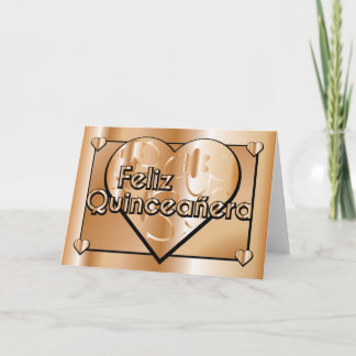 Convite Feliz Quinceañera - Happy 15th Birthday