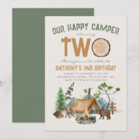 Feliz segundo aniversário de Madeira de Camper Wat