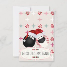 Convite Feliz Xmas HABIBI Sr. Egg Card