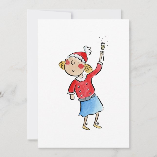 Convite Felizes de Natal (Frente)