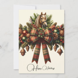 Convite Felizes Feriados Vestidos Natal