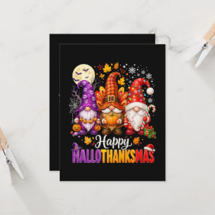Convite Felizes Gnomos de HalloObrigadoMas