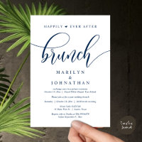 Felizmente Depois De Brunch, Poste Casamento