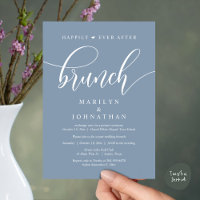 Felizmente Depois De Brunch, Poste Casamento