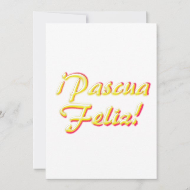 Convite Felz pascoa (Frente)