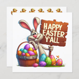 Convite Felz pascoa Y'All