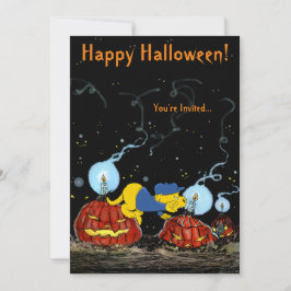 Convite Ferald e Os Abóboras Podres