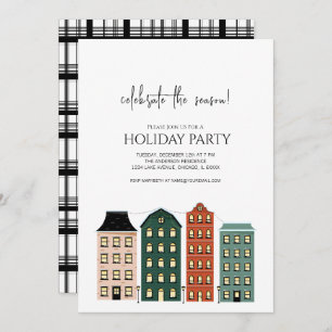 Convite Feriado de Cidade de Natal Moderno