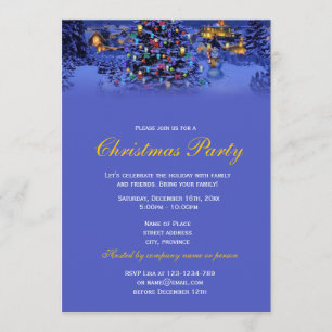 Convite Feriado de natais vintages elegantes e clássicos