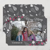 Feriado de Natal - Luz rosa - Uma opção de foto