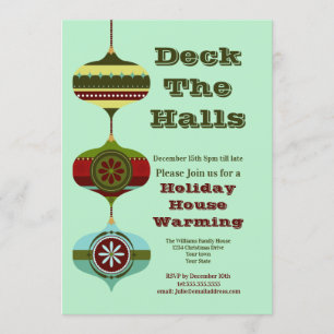 Convite Feriado do Retro  Festa de aquecimento de casas de