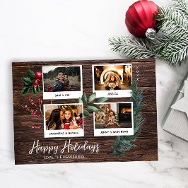 Convite Feriados Felizes Russos - Instantâneo 4 Várias Fot