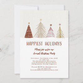 Convite Feriados Feriados Festivos Elegantes Festa Festiva