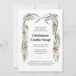 Convite Férias de Natal do Arco Verde e Poinsettias