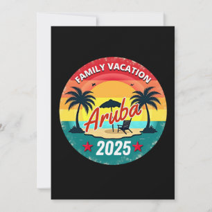 Convite Férias em Família em Aruba 2025 Férias em Família