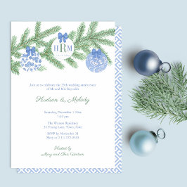 Convite Férias Inteligentes Monograma Casamento Aniversári