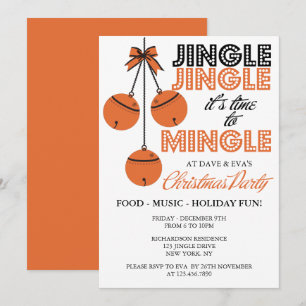 Convite Férias Jingle e Mingle/Festa de Natal