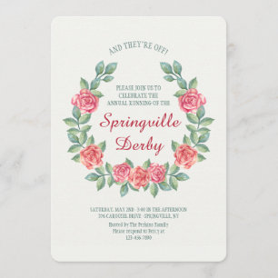 Convite Ferradura de Rosas