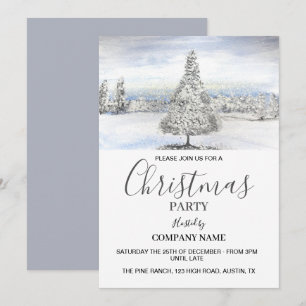 Convite Feseset Company Office Corporate Christmas Party