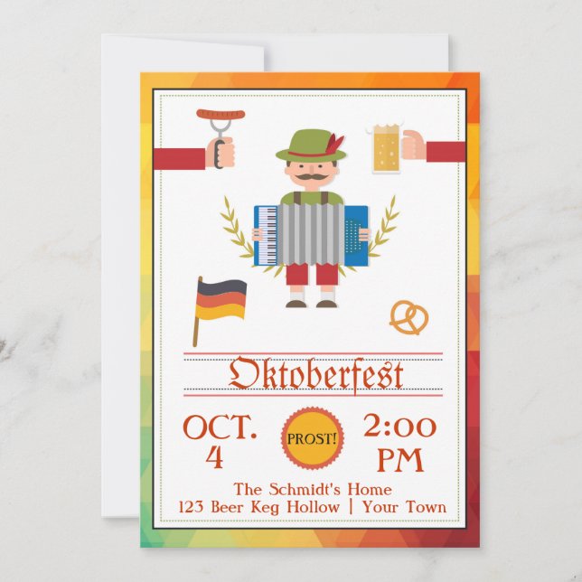 Convite Fesp Oktoberfest (Frente)