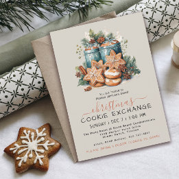 Convite FEST (FESP Watercolor Cookie Exchange)