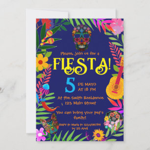 Convite "Festa!" 5 de Maio