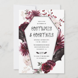 Convite Festa Adulta do Dia das Bruxas