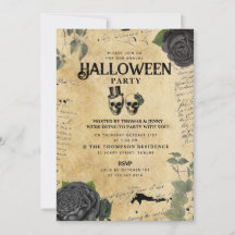 Festa Anual de Halloween para Adultos Caveiras Gót