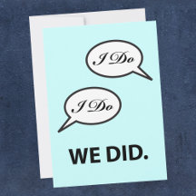 Convite Festa Após Casamento Eu Aceito Nós Fizemos