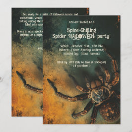 Convite Festa 🕷️ Aranha Aranha Refrigerante HALLOWEEN