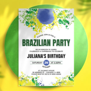 Convite Festa Brasileira