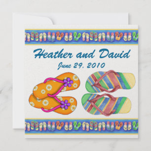 Convite Festa/Casamento/Graduação em Praia - SRF