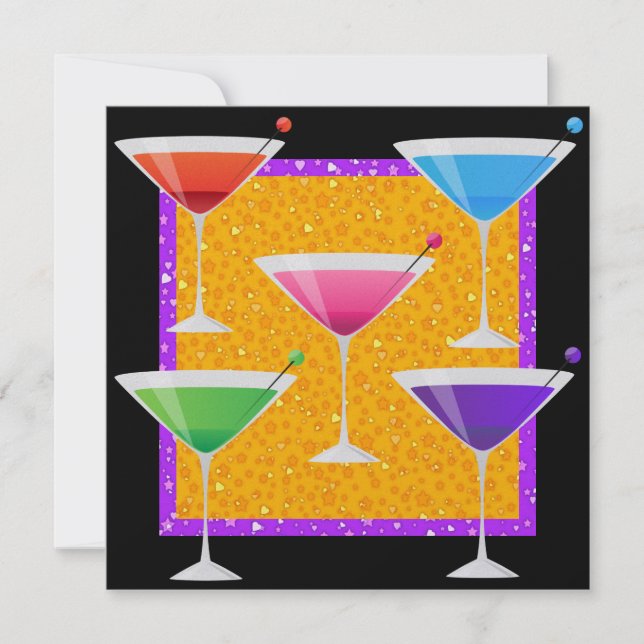 Convite FESTA Cocktail - SRF (Frente)