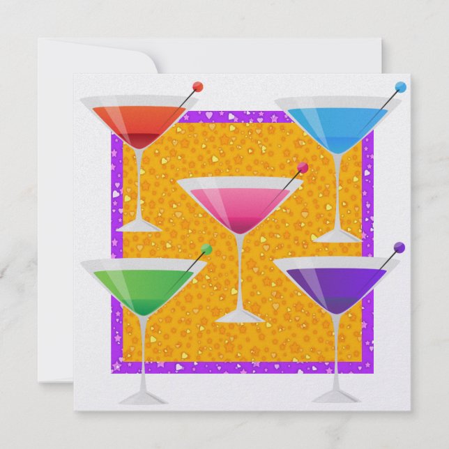 Convite FESTA Cocktail - SRF (Frente)