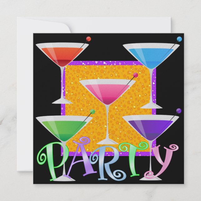 Convite FESTA Cocktail - SRF (Frente)