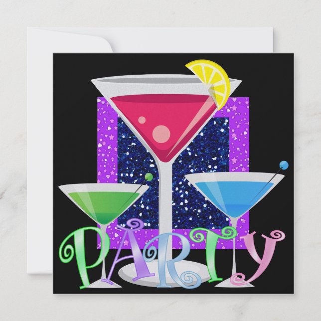 Convite FESTA Cocktail - SRF (Frente)