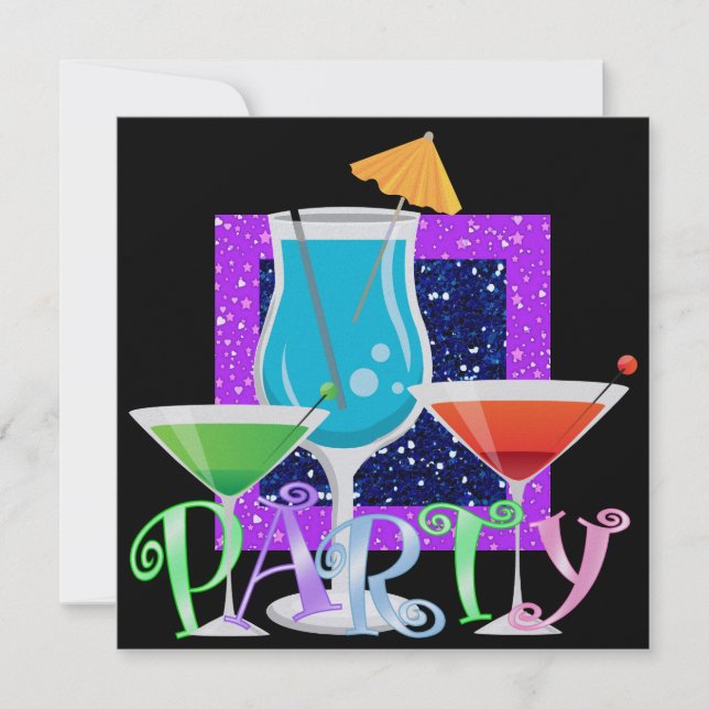 Convite FESTA Cocktail - SRF (Frente)