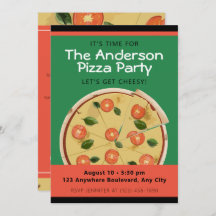 Festa Colorida de Pizza