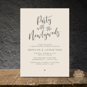 Convite Festa Com O Janto De Casamento Russo De Newlyweds